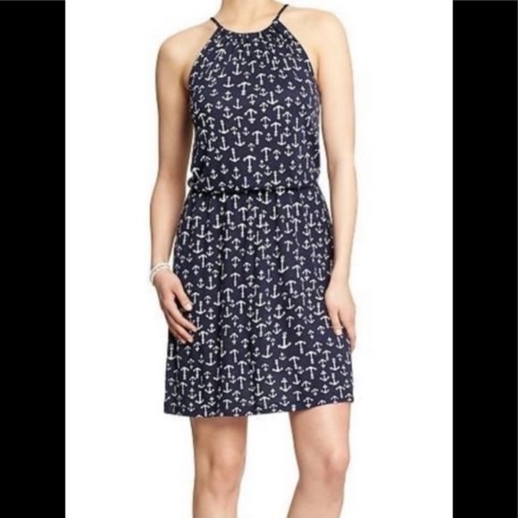 Old Navy Anchor Jersey Sundress - Picture 1 of 1